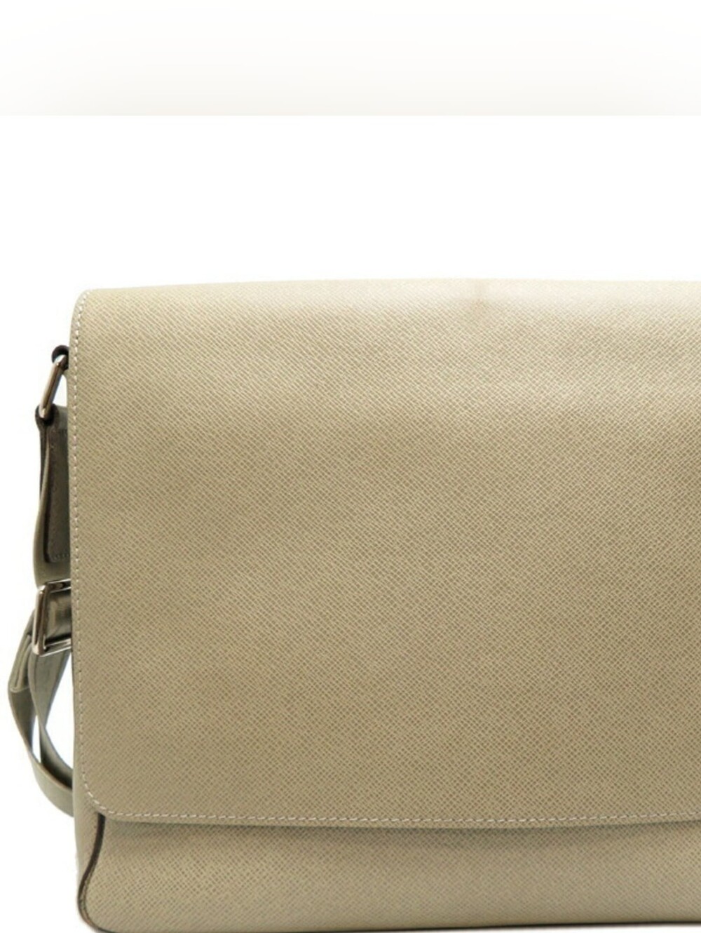 Louis Vuitton Roman MM Women's Shoulder Bag M32625 Taiga Polaire Retail $3200
